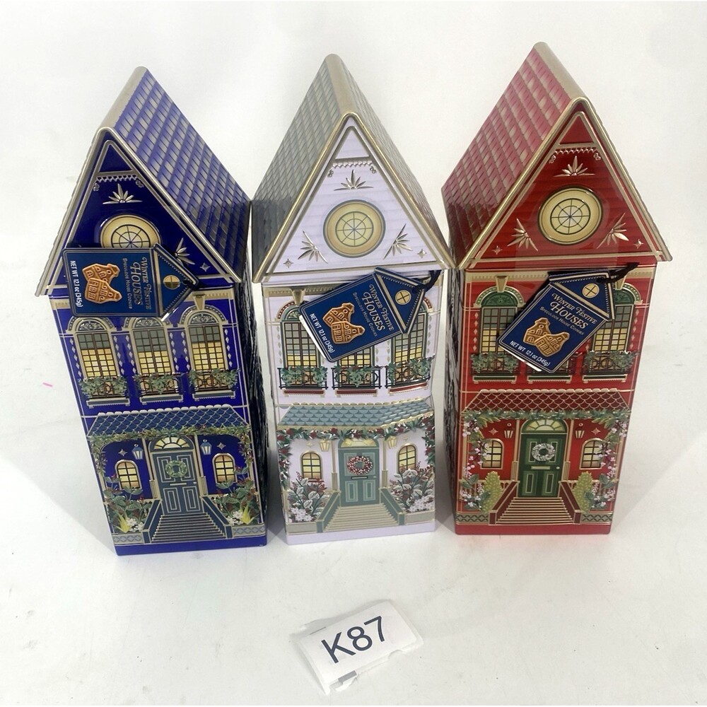 3 Pack - Winter Festive Speculoos House Cookies Costco Cristmas Cookies 7/2026